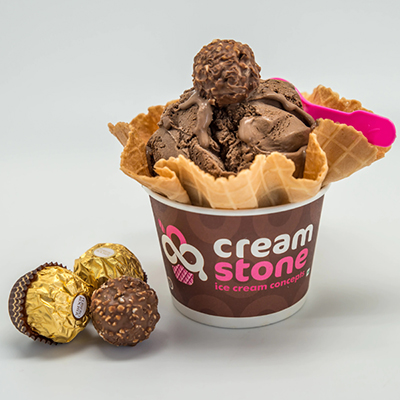 "Ferrero Rocher Ice Cream (Cream Stone) - Click here to View more details about this Product